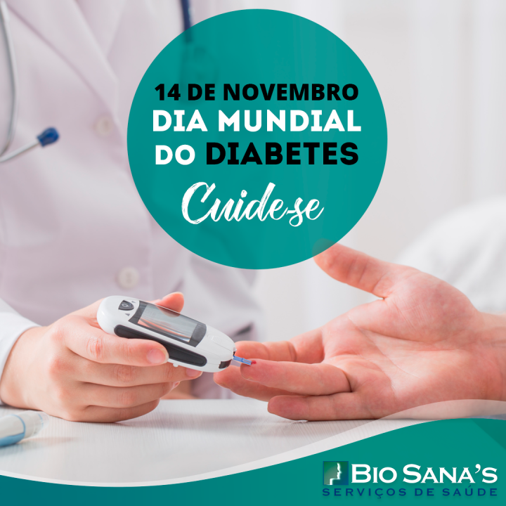 14 De Novembro - DIA MUNDIAL DO DIABETES!