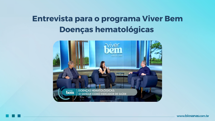 Entrevista do Dr. Roberto Luiz e da Dra. Maria Cristina para o Programa Viver Bem do Dr. Jean Gorinchteyn