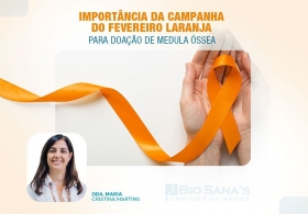 Importância da Campanha do Fevereiro Laranja para Doação de Medula Óssea